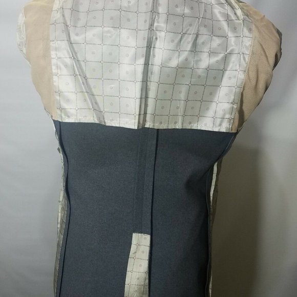 THE CLASSIC COLLECTION MENS 40XL BLAZER GRAY 2 BUTTONS S-147 - Picture 5 of 8